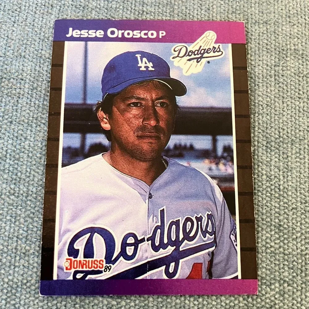 1989 Donruss Los Angeles Dodgers Baseball Card Trading Card